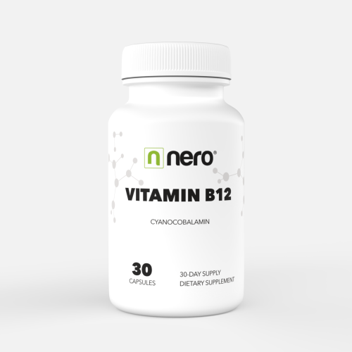 Vitamin B12 Cyanocobalamin 30 kapslí / na 30 dní