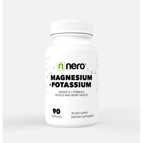 Hořčík + Draslík / Magnesium + Potassium 90 kapslí / na 30 dní