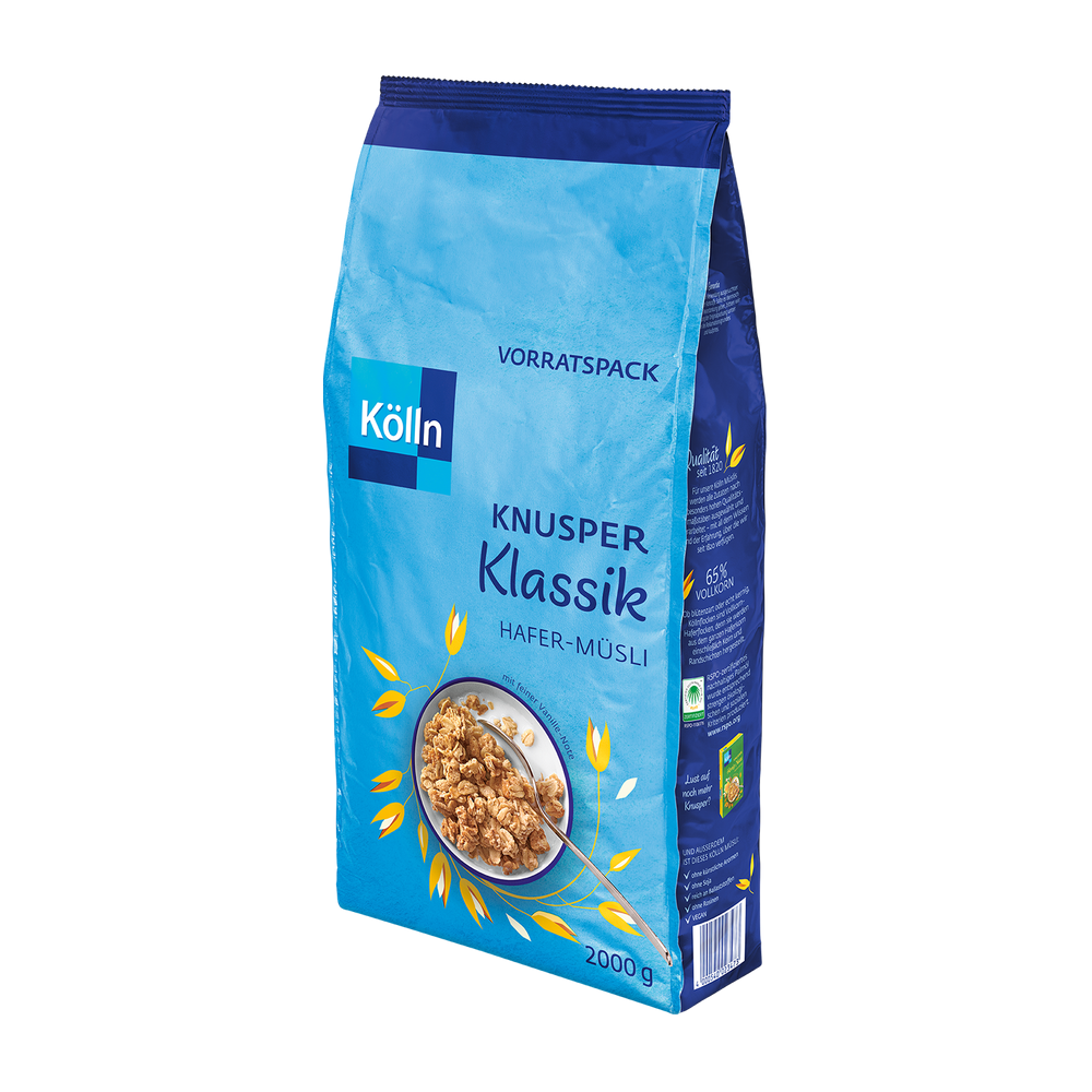 Kölln Müsli Knusper Klassik ovesné müsli