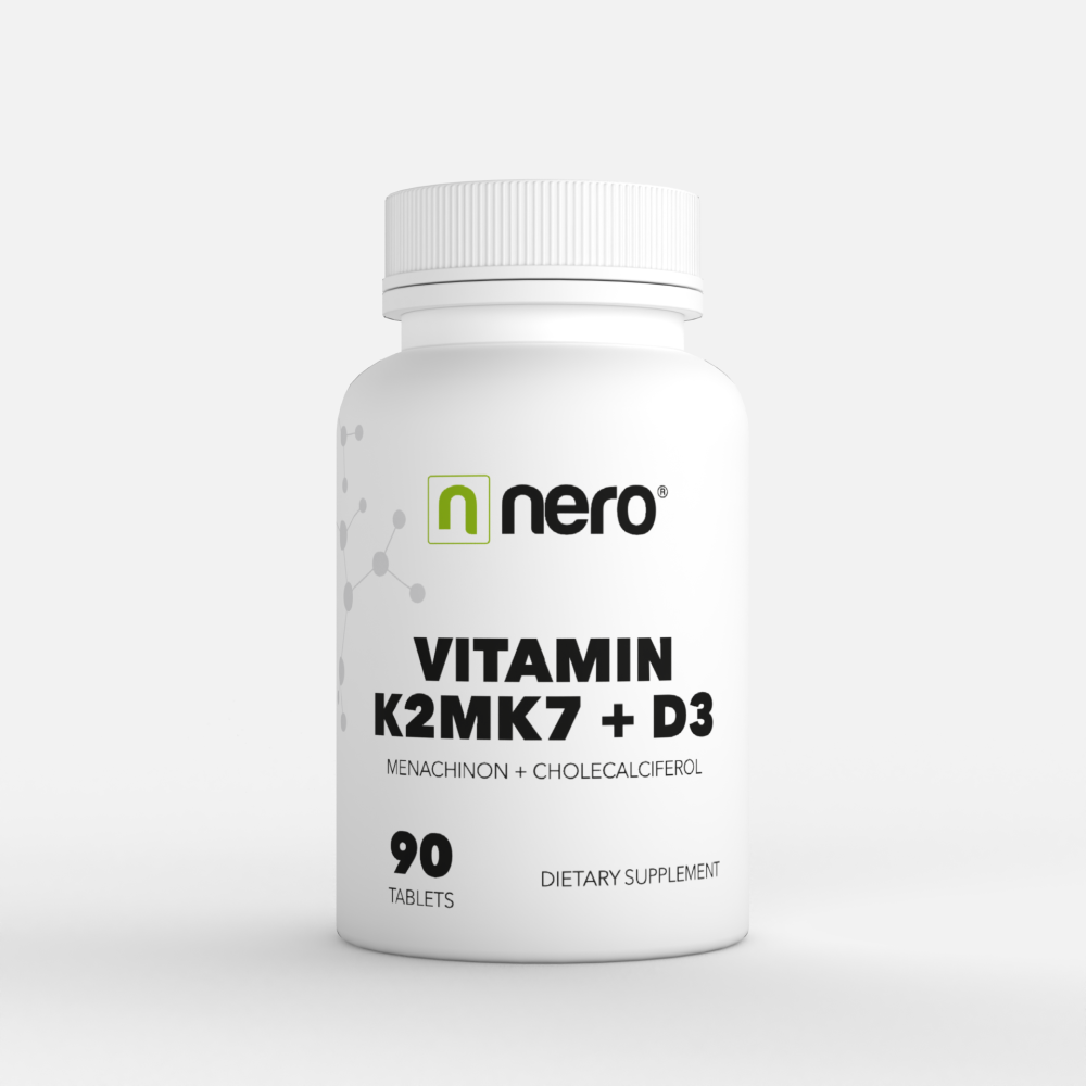 Vitamín K2D3 MK7 90 tablet / na 3 měsíce ukázka celého balení