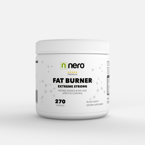 Účinný spalovač tuků Nero - 270 kapslí / na 3 měsíce celé balení, extra silný