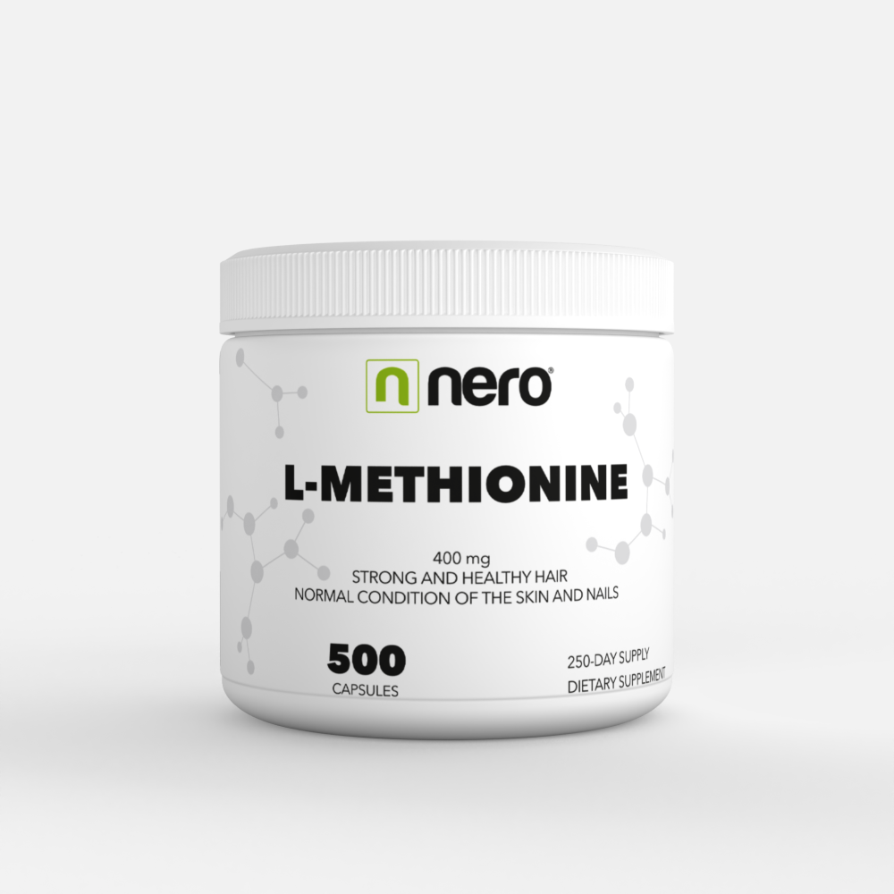 Nero L-Methionine - 500 kapslí / na 250 dní celé balení