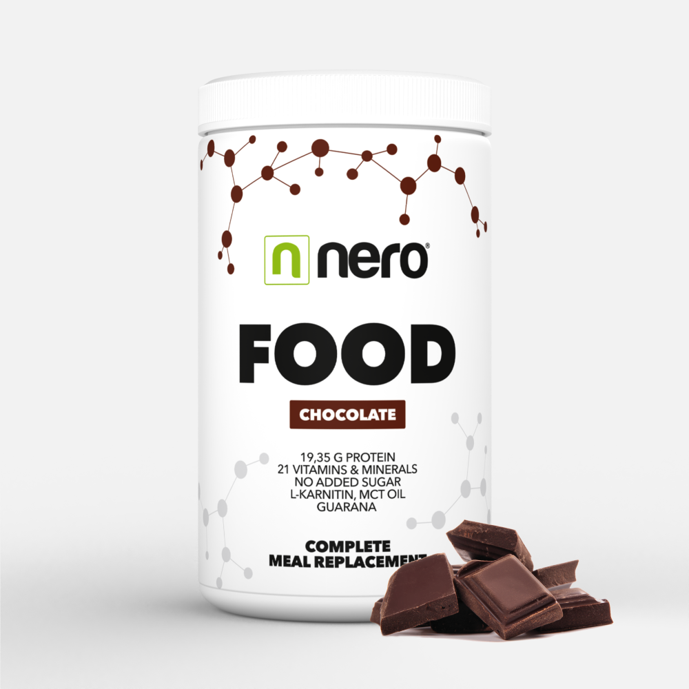 Zdravé dietní jídlo Nero FOOD Čokoláda, 600g, 20 porcí