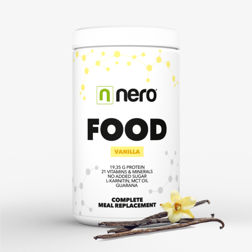 Zdravé dietní jídlo Nero FOOD Vanilka, 600g, 20 porcí