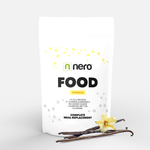 Zdravé dietní jídlo Nero FOOD Vanilka, 1kg, 33 porcí