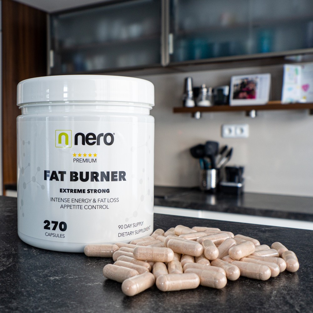 Účinný spalovač tuků Nero - 270 kapslí / na 3 měsíce