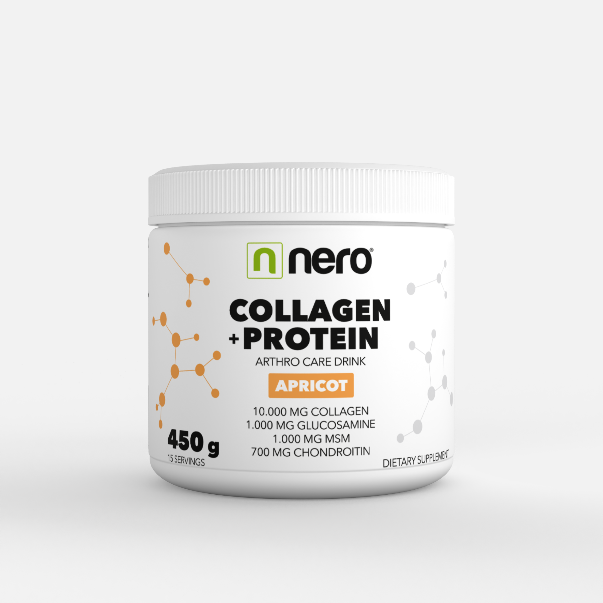 Nero COLLAGEN + PROTEIN Apricot / Meruňka 450g 8594179510696