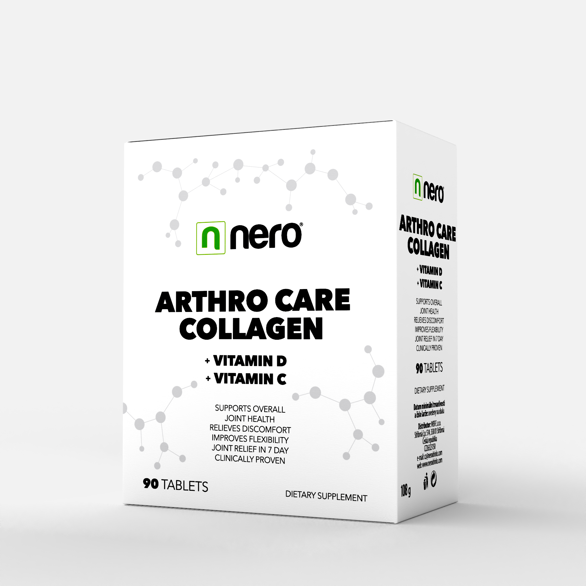 Nero ARTHTRO CARE COLLAGEN + vit D + vit C 90 tablet / 90 dní 8594179510665