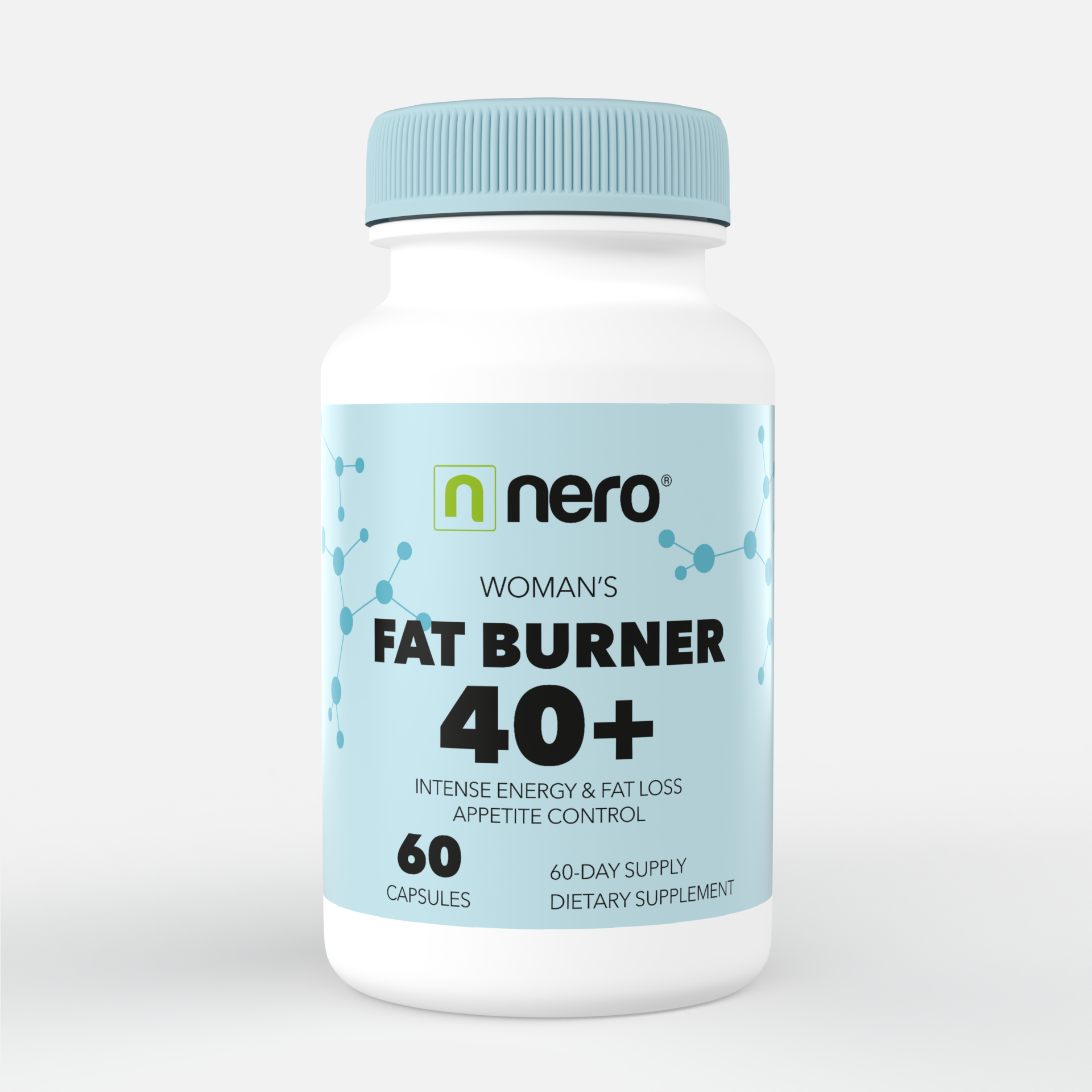 Levně Účinný spalovač tuků pro ženy 40+ Nero FAT BURNER - 60 kapslí / na 2 měsíce